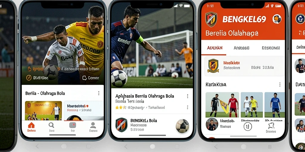 Tampilan antarmuka aplikasi BENGKEL69 yang menarik dan informatif.