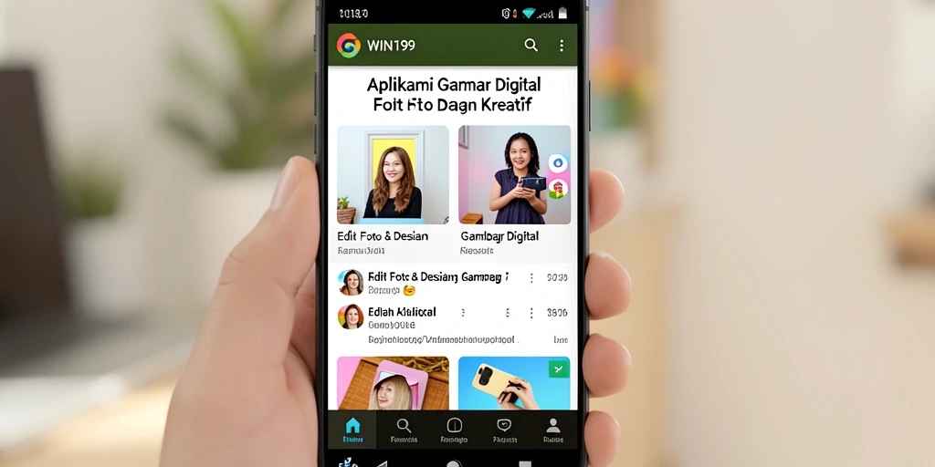 Tampilan antarmuka WIN199 yang menarik dan fungsional untuk edit gambar.