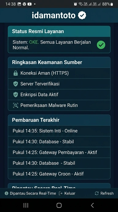 Kanal Resmi idamantoto untuk Pengguna Android Indonesia